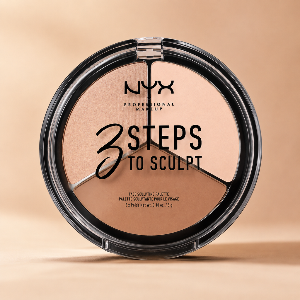 Makeup NYX 3 Steps Contouring Palette