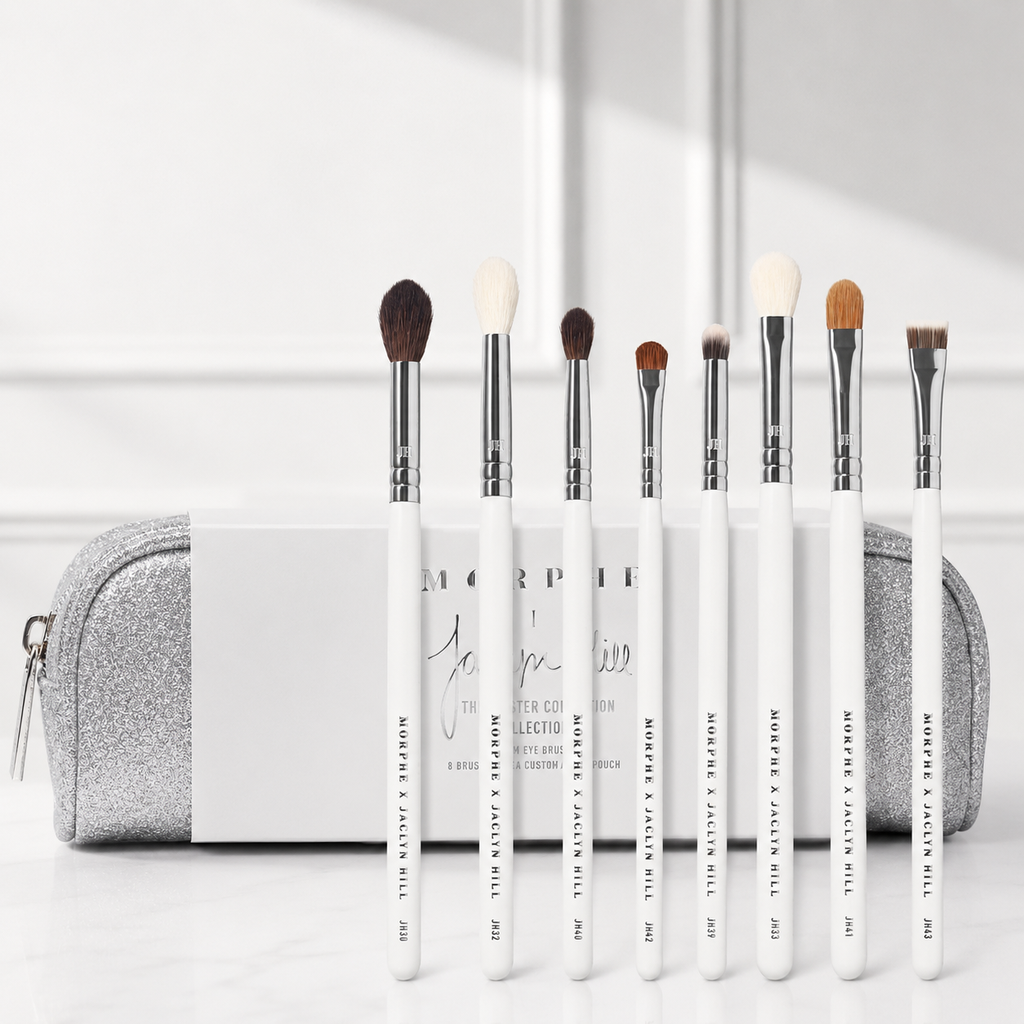 [BT-MORPHE-SBSET-PCSW] Beauty Tools Morphe Silver Brush Set