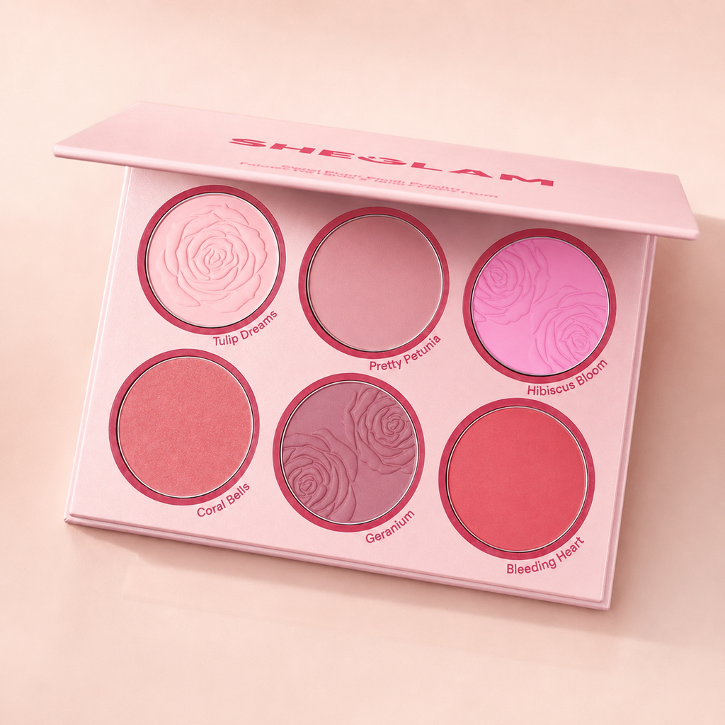 Makeup Sheglam Blusher Palette Orange